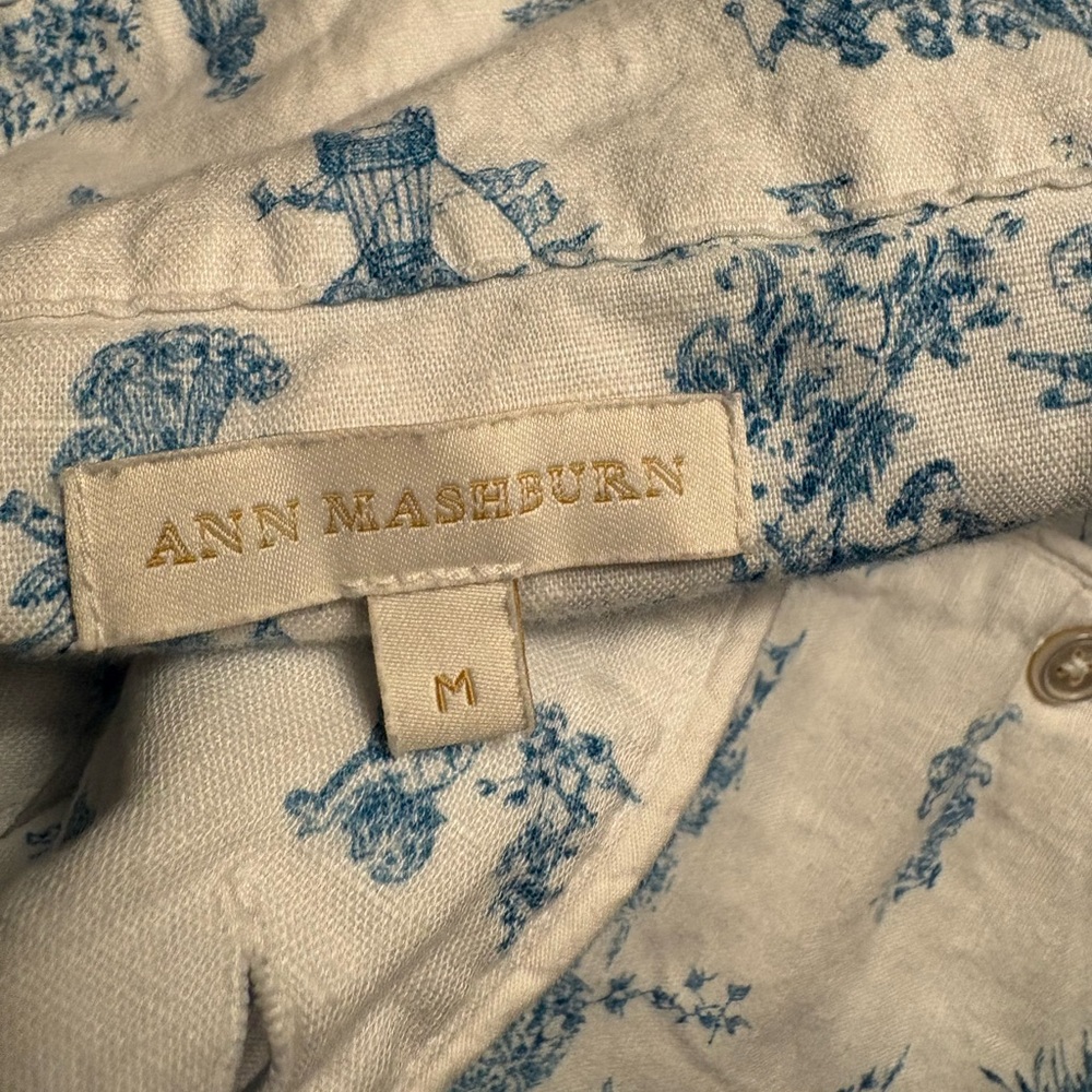 Final price* Ann mashburn toile pajamas - Picture 4 of 7